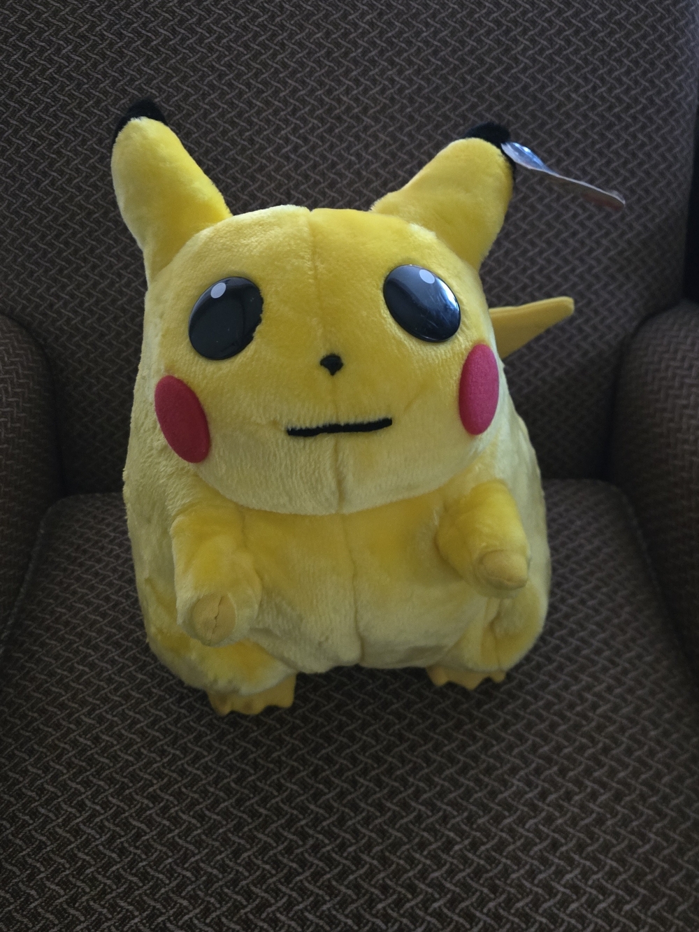 Nintendo Yellow Pikachu Tag Plush